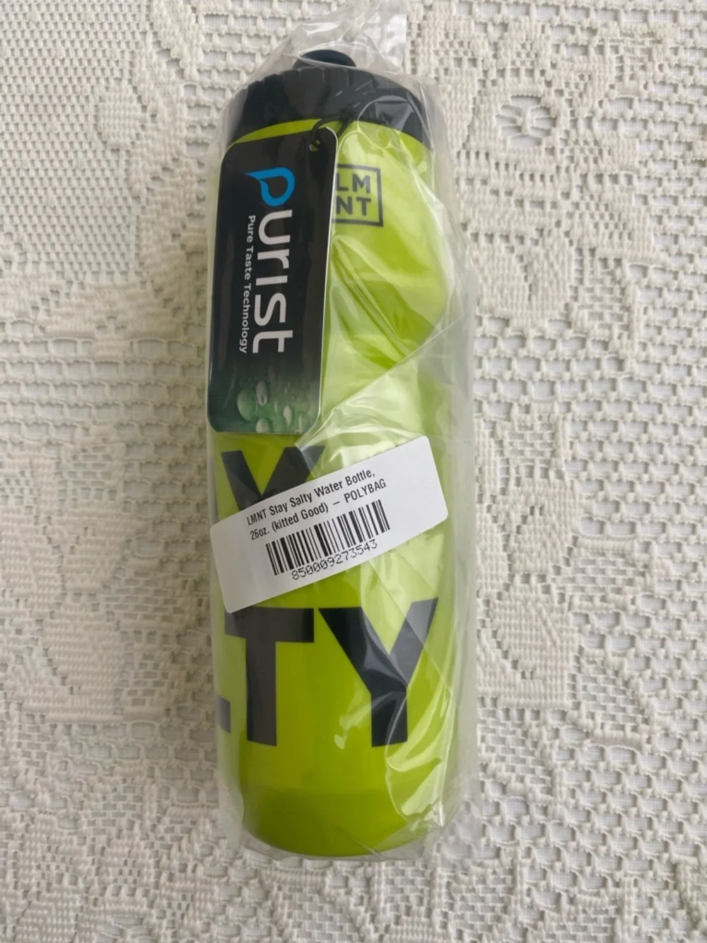 Purist LMNT Stay Salty Water Bottle